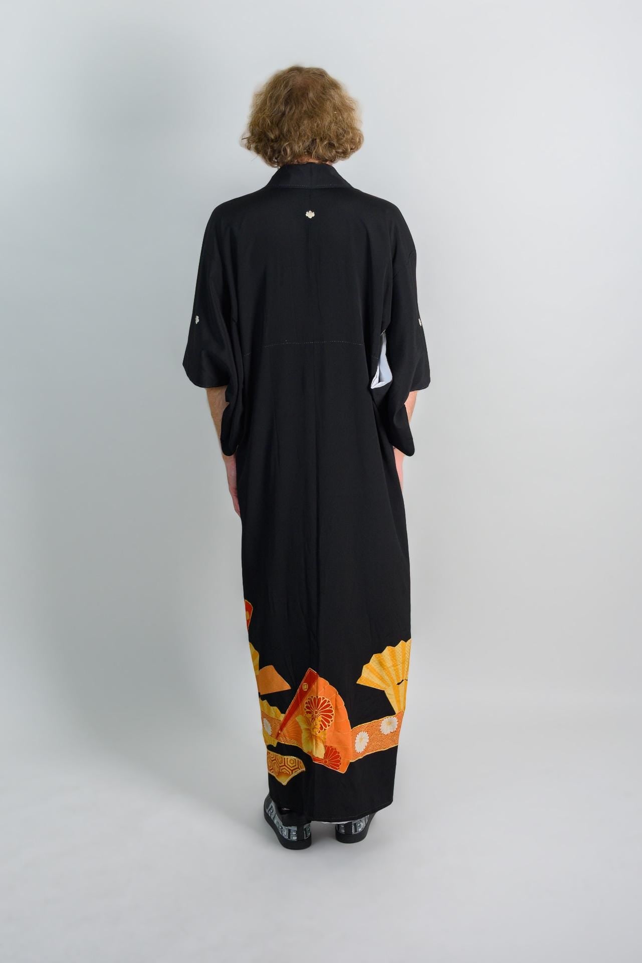 Mens Montsuki Kimono | Handmade Japanese Festival Robe