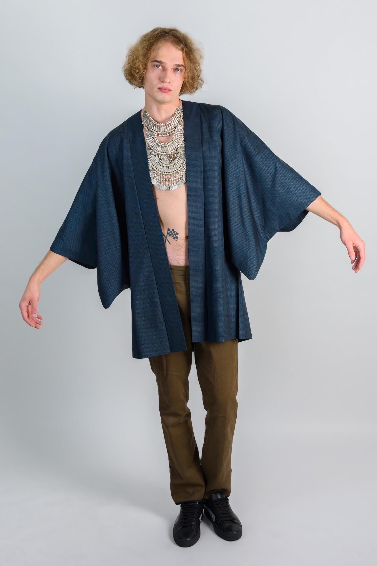 Urban Fog Haori (羽織 – haori) – Japanese Men’s Kimono Jacket