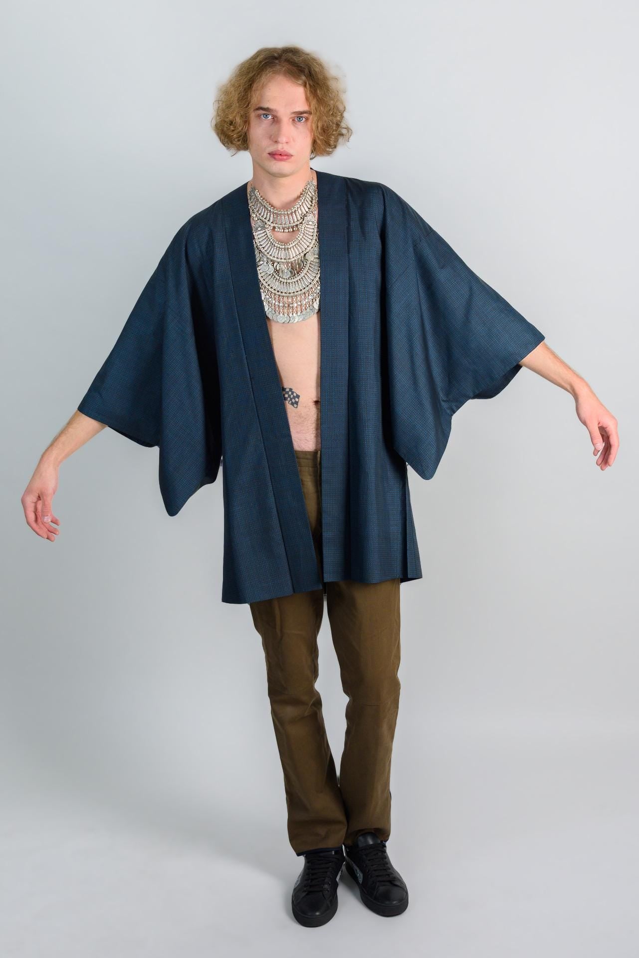 Urban Fog Haori (羽織 – haori) – Japanese Men’s Kimono Jacket