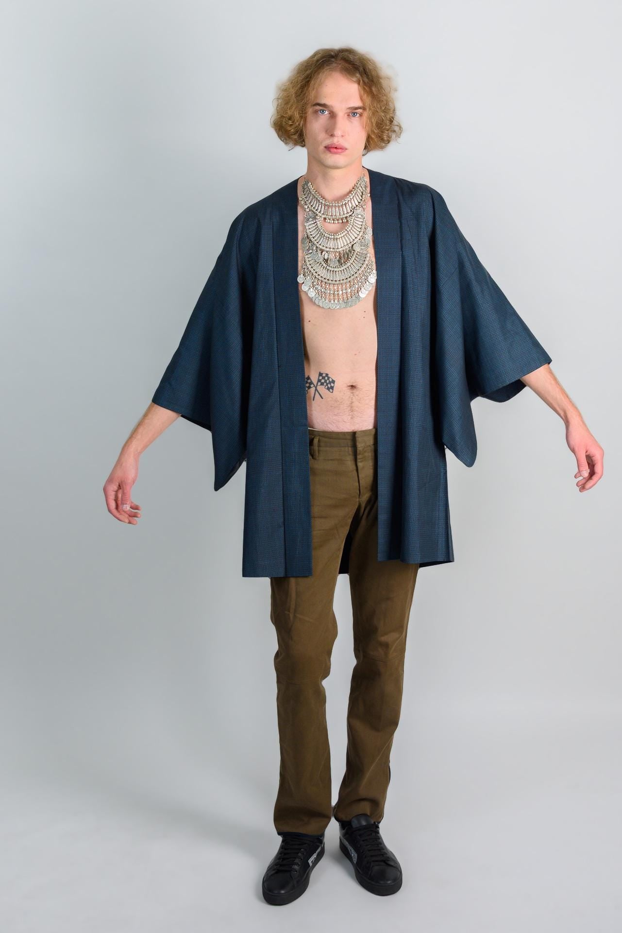 Urban Fog Haori (羽織 – haori) – Japanese Men’s Kimono Jacket