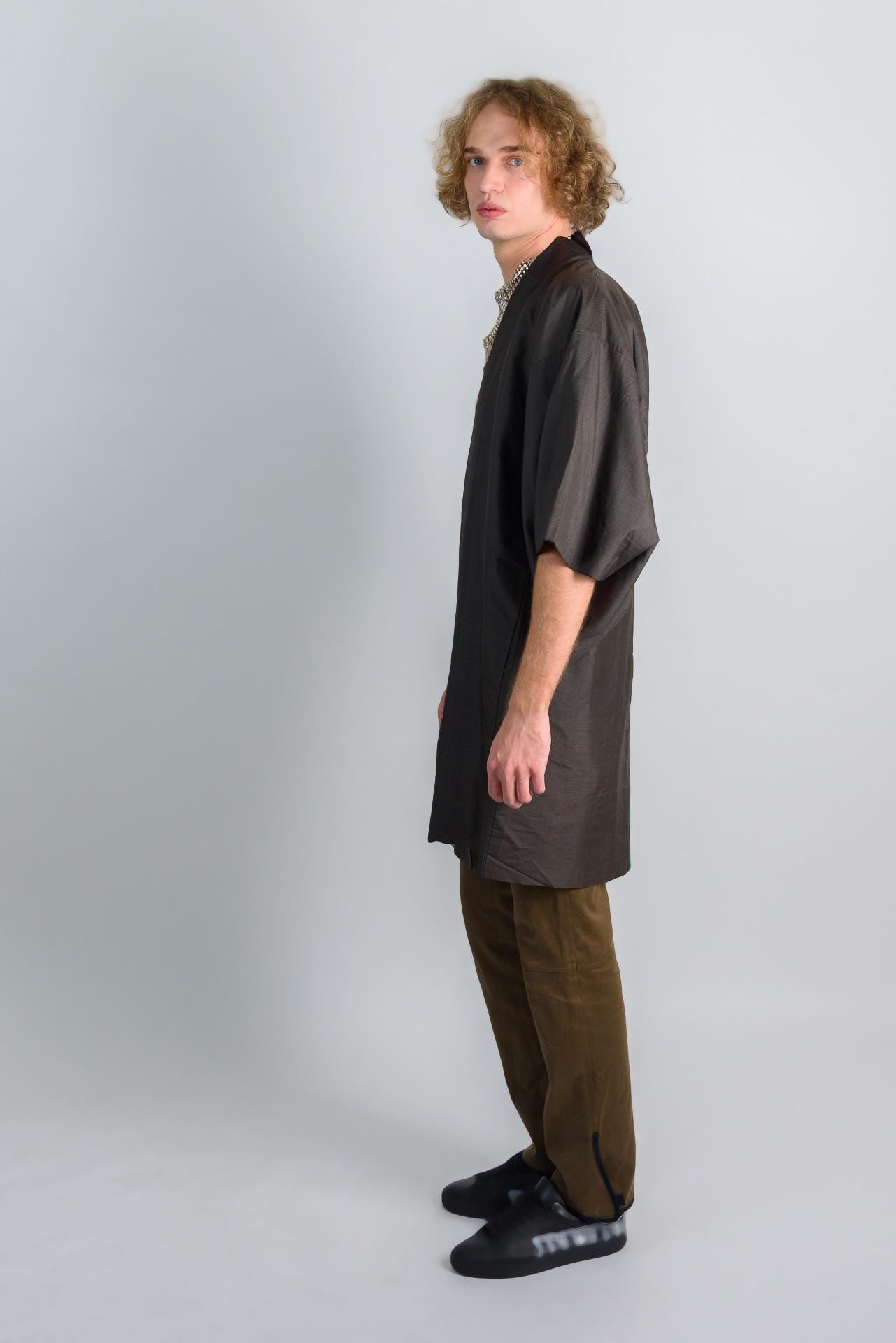 Shadow Texture Haori (羽織 – haori) – Men’s Japanese Street Kimono Jacket