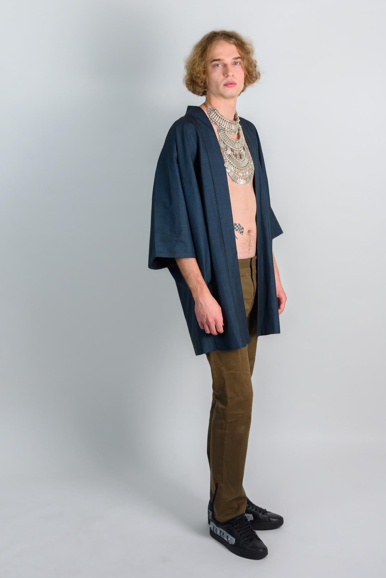 Urban Fog Haori (羽織 – haori) – Japanese Men’s Kimono Jacket
