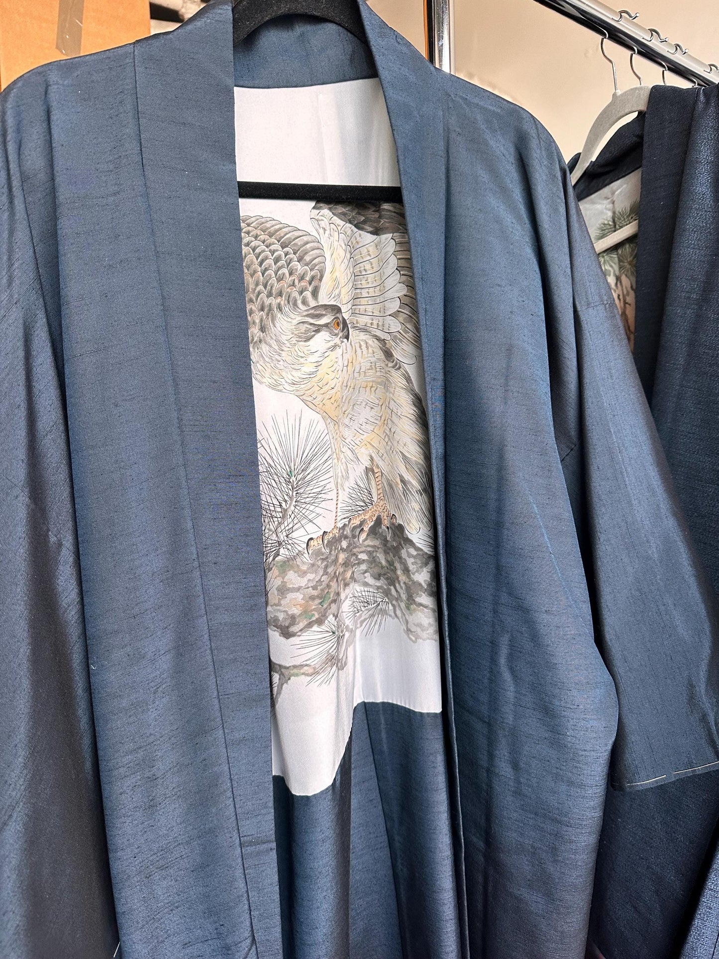 Ocean Depth Haori (羽織 – haori) – Japanese Men’s Short Kimono Jacket